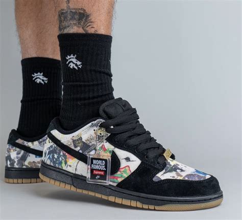 supreme nike sb rammellzee dunks|nike sb dunk high supreme.